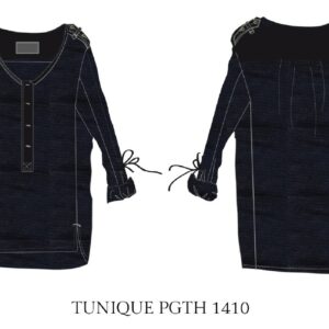 Lightweight, lined and buttoned-down blouse with long sleeves by Paradis Perdus SƧ