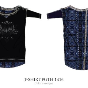 Short-sleeved t-shirt top with open back by Paradis Perdus SƧ