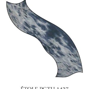 Natural silk stole scarf with exclusive print and lining by Paradis Perdus SƧ