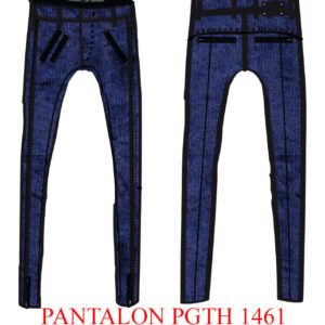 Slim fit trousers in stoned wash stretch cotton by Paradis Perdus SƧ